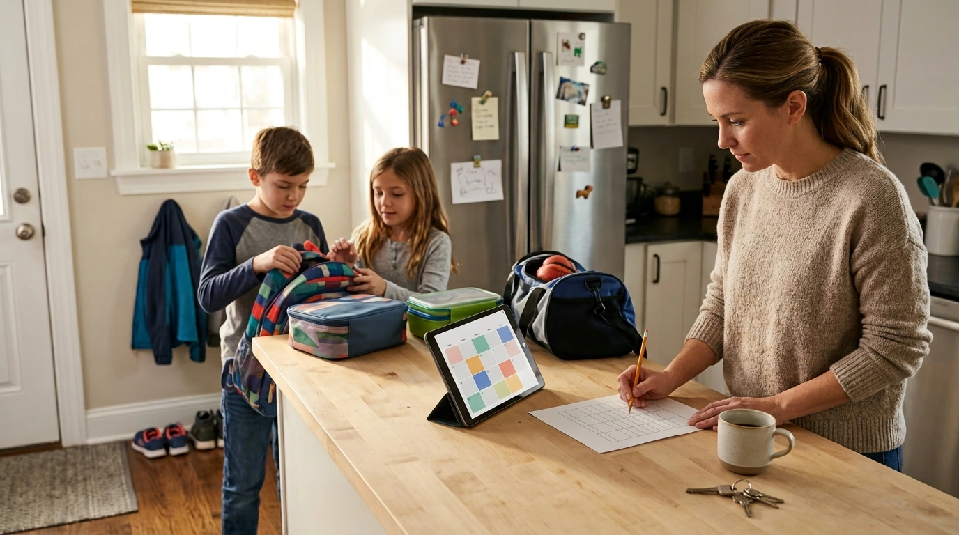 AI Routine Checklist for Busy Families (Printable + Editable)