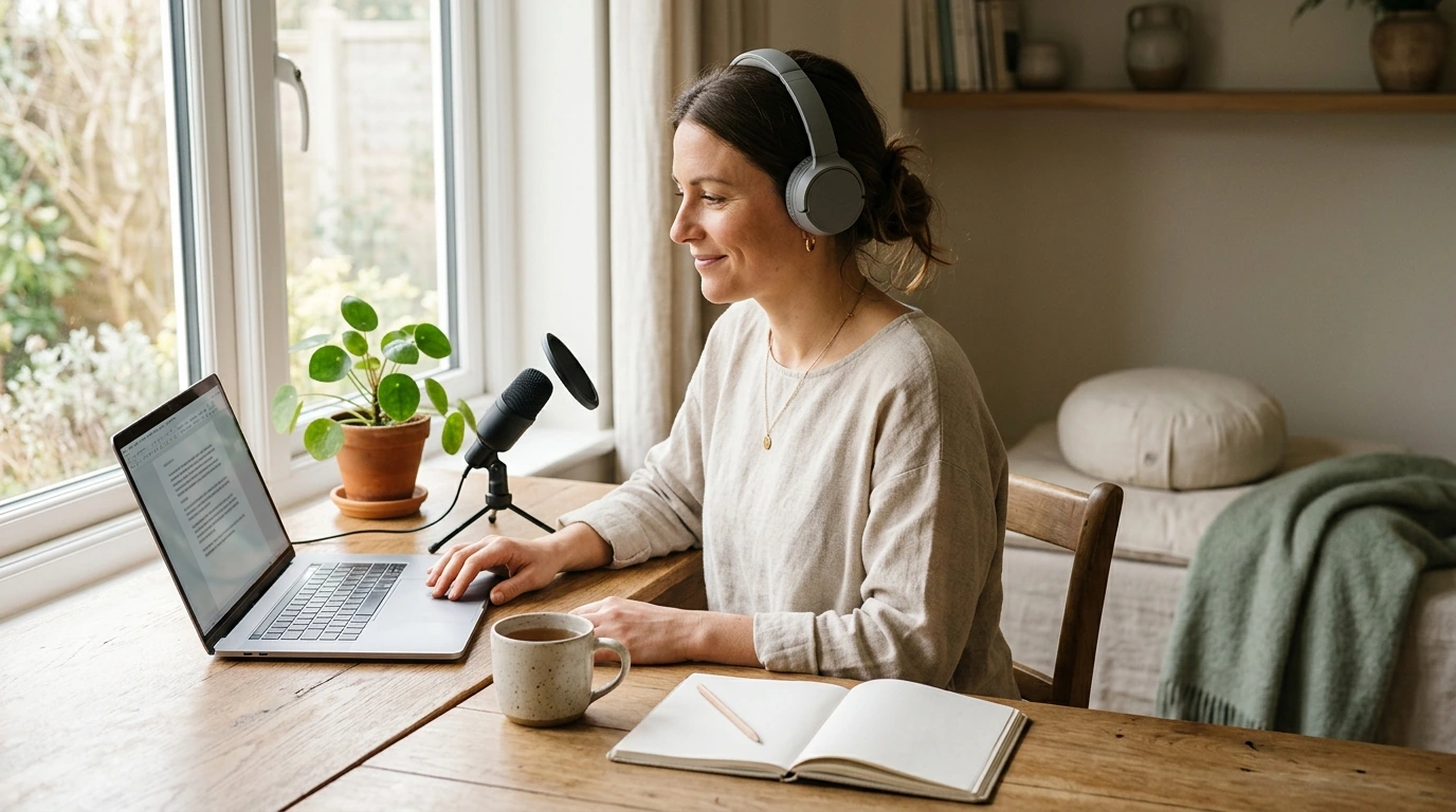 AI-Guided Calm & Clarity Meditation Script (Digital Download)