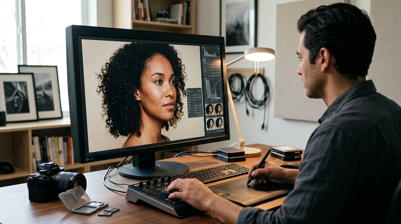 AI Photo Editing Workflow: Enhance, Retouch, Transform
